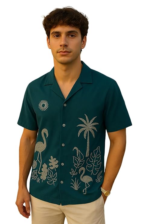 Mens Embroidery Shirts